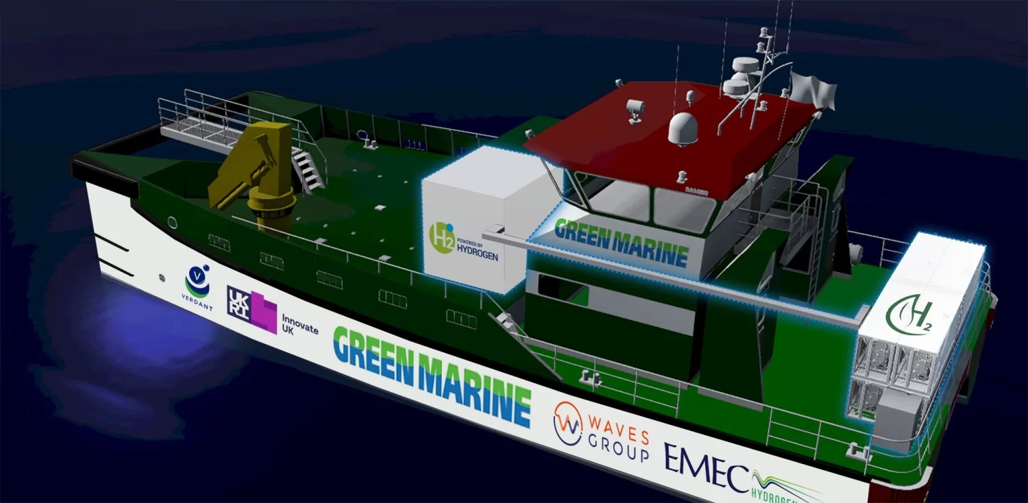 Project Verdant: Green Marine's Initiative to Decarbonise Offshore Wind Farm Support Vessels with Hydrogen-Diesel Hybrid Technology