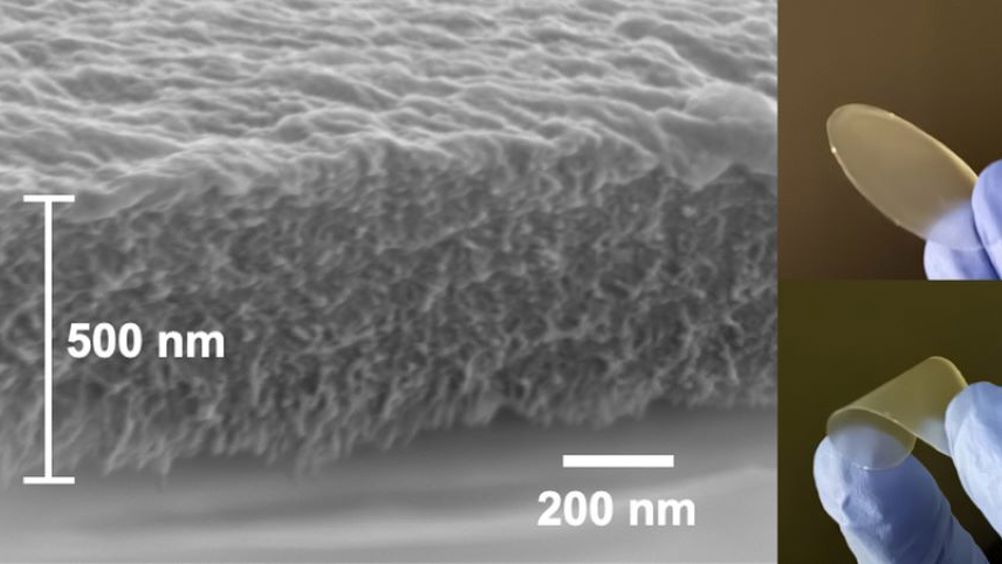 By integrating cellulose into the silk-based fibrils that could be formed into a thin membrane, and then tuning the electrical charge of the cellulose, the researchers produced a material that was highly effective at removing contaminants in lab tests. Pictured is an example of the filter