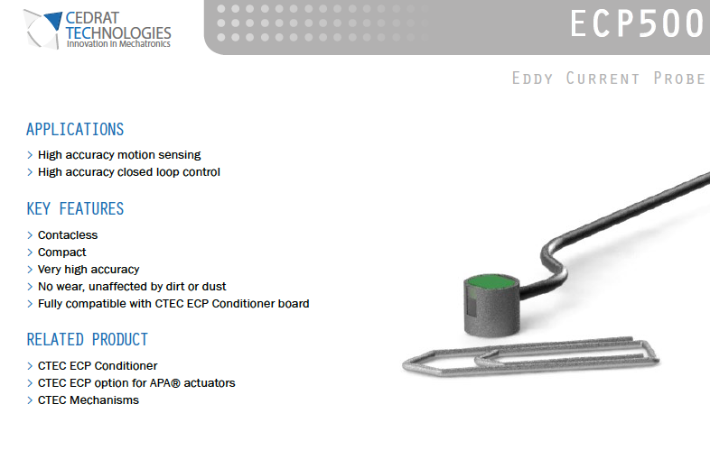 Eddy current probe