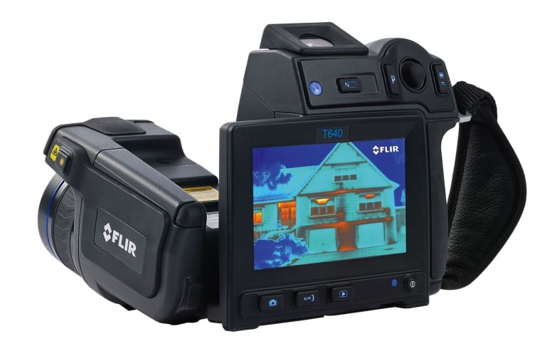 FLIR T640 thermal imaging camera