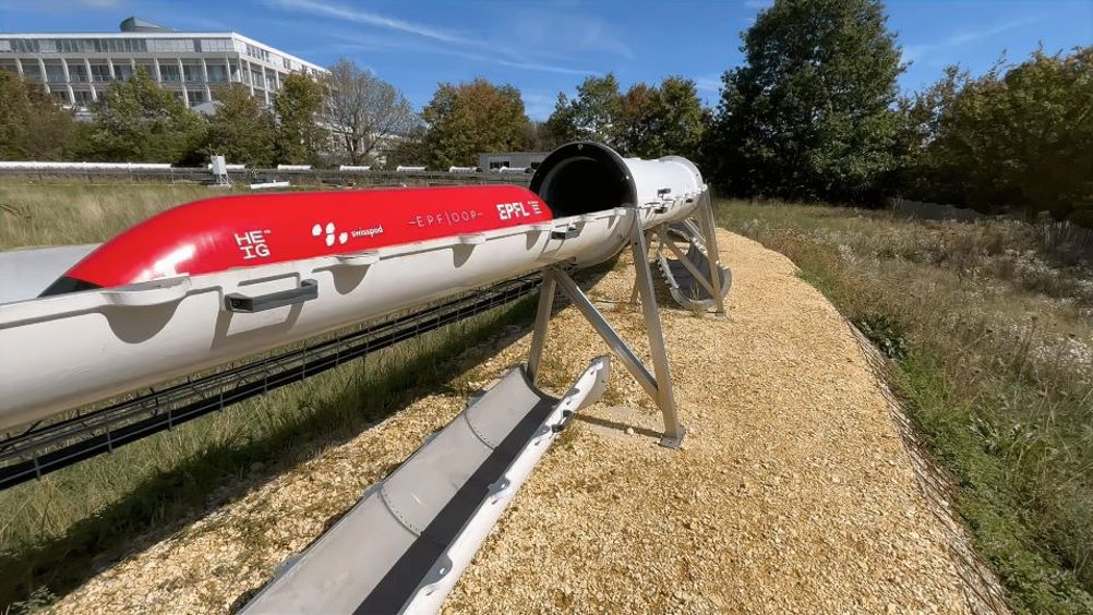 Record set at EPFL hyperloop test facility