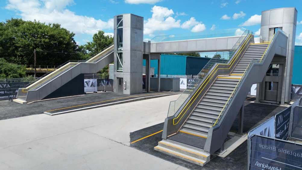 AVA footbridge promises to transform UK rail stations