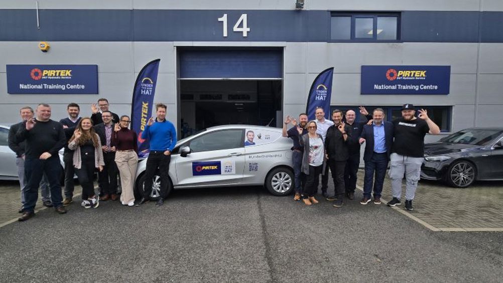 The Under the Hard Hat launch event took place at Pirtek’s National Training Centre in Birmingham