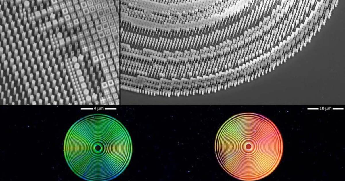 First flat lens puts focus on light polarisation