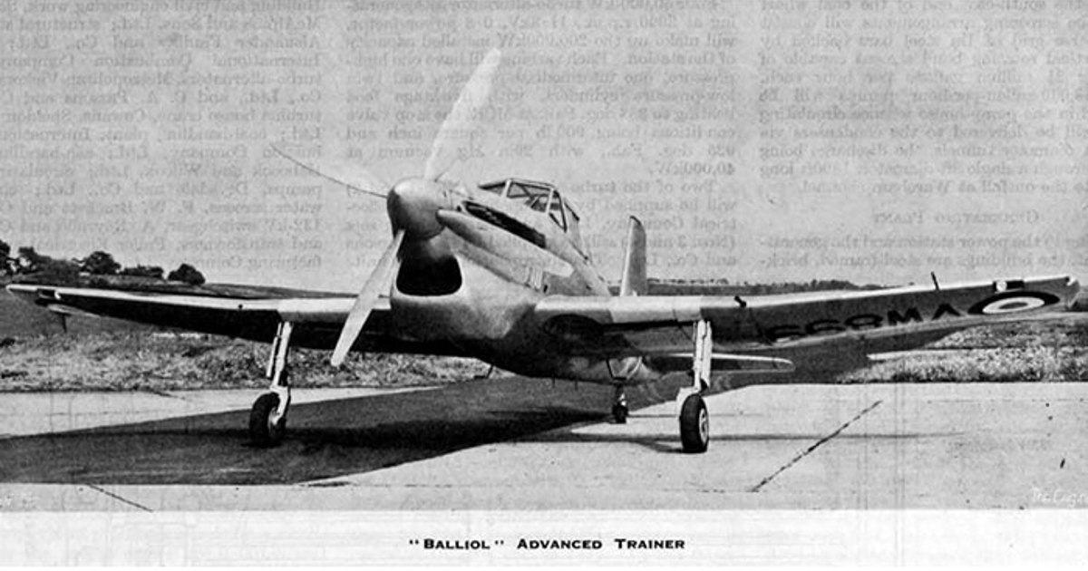 May 1949: The Boulton Paul Balliol