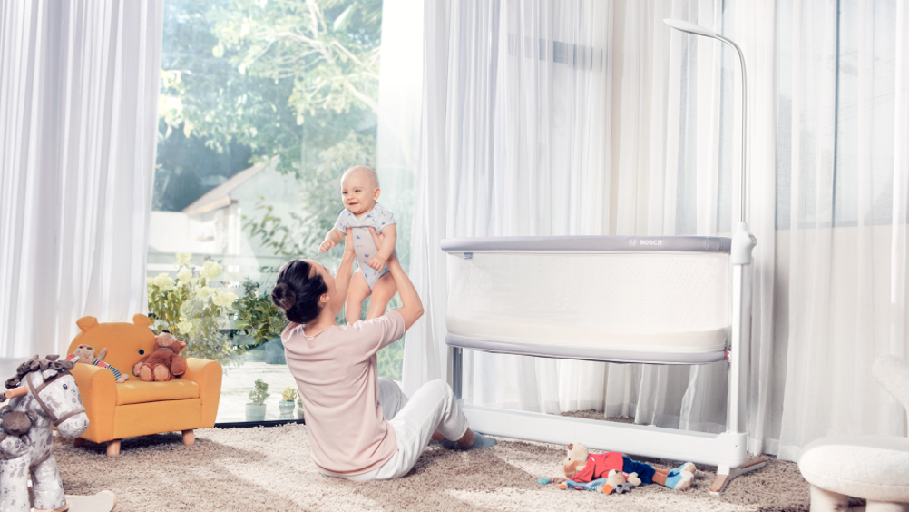 The Revol smart crib performs several functions such as monitoring vital signs