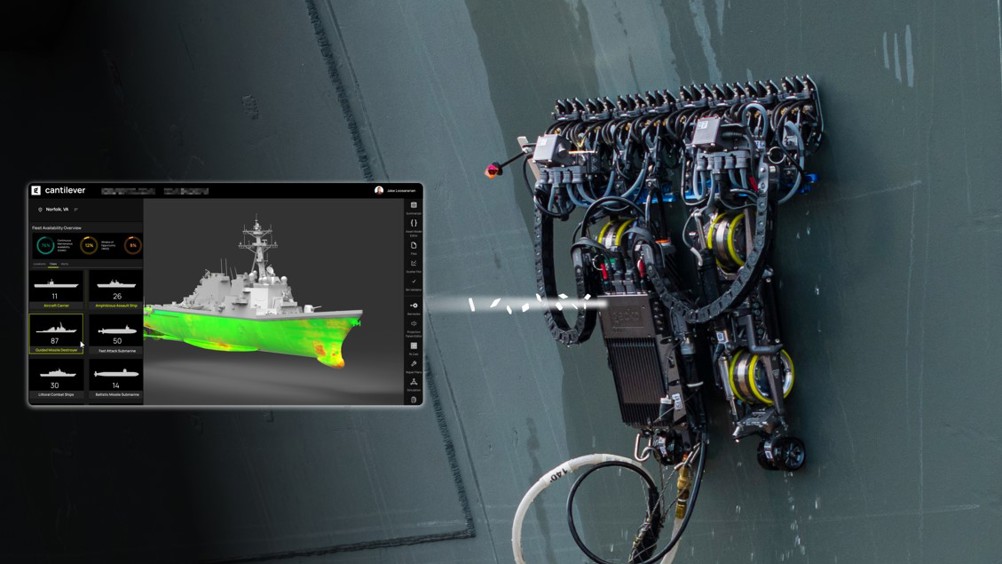 Gecko Robotics' crawler robots gather terabytes of data that are fed into company's Cantilever software