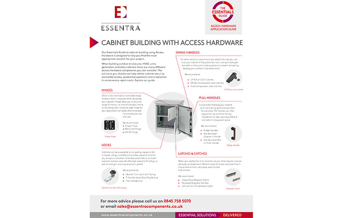 Essentra's Essential Guide To Access Hardware For Cabinet Building